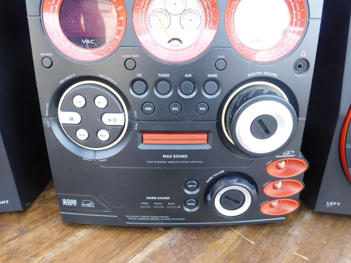 AWESOME PHILIPS GAMER STEREO SYSTEM, TESTED AND WORKS WITH AMAZING SOUND! |  EstateSales.org