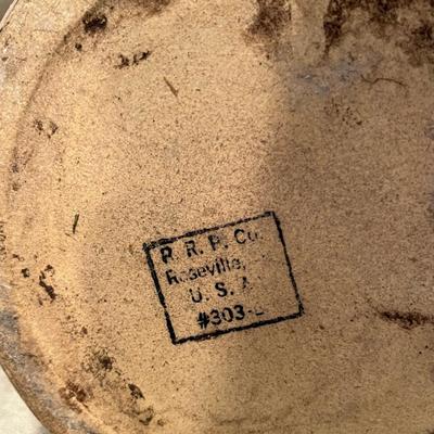 Blue Ringed Crock Bowl