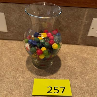 Jar of marbles