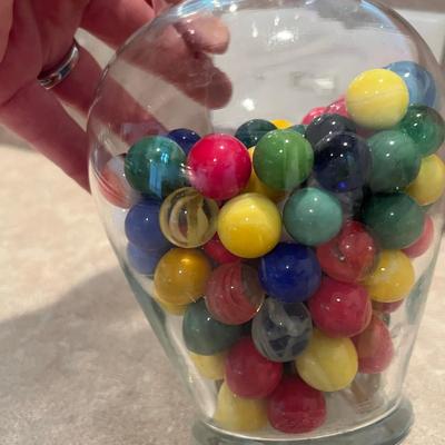Jar of marbles