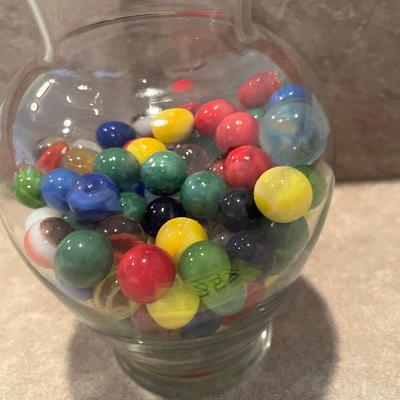 Jar of marbles