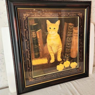 Lot #77 Bombay Company "Library Cat" by Dan Dunton