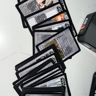 Star wars "top trumps play discover card game" by disney