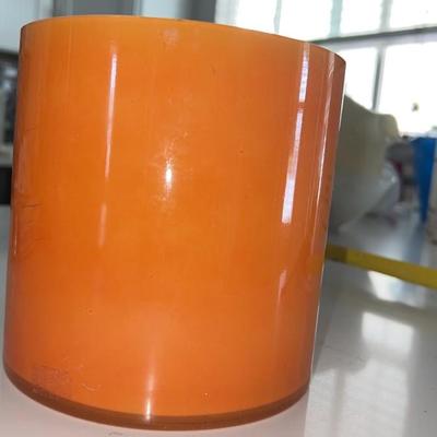 Bright orange plant potter (8 inches)