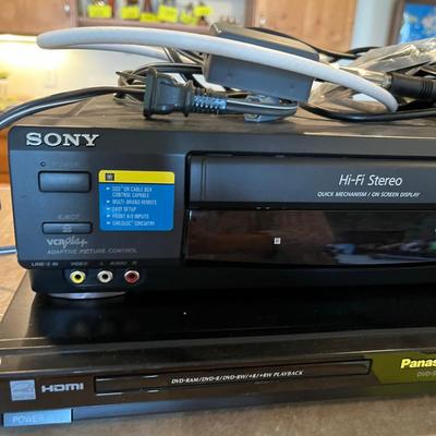 Sony VHS player
