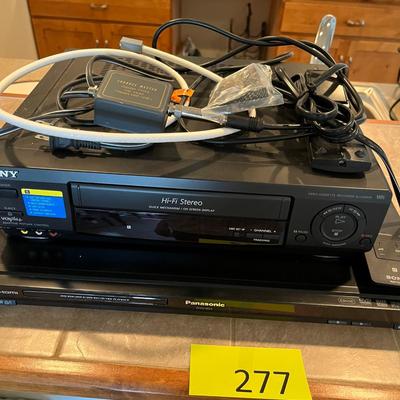 Sony VHS player