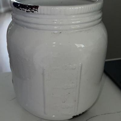 Mason jar utensil holder