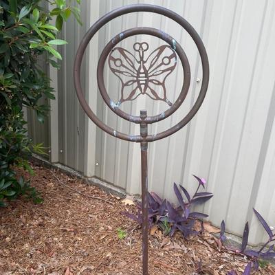 Copper butterfly sprinkler