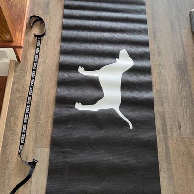 Victoria secret yoga mat with holder