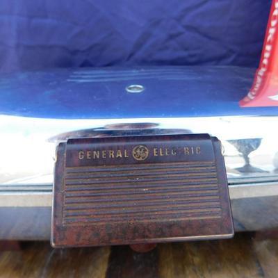 NEAT OLD GENERAL ELECTRIC WAFFLE/GRILL WITH ORIGINAL PAPERWORK AND MORE