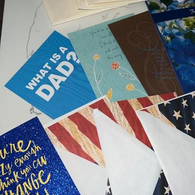 lot of envelopes and greeting cards
