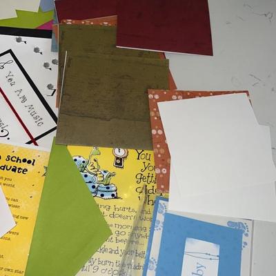 lot of envelopes and greeting cards