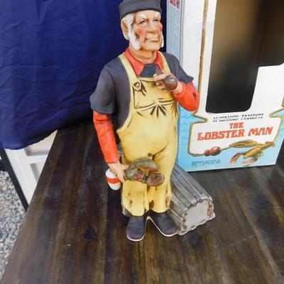 McCORMICK'S THE LOBSTER MAN DECANTER FROM 1979