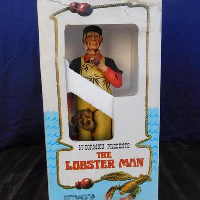 McCORMICK'S THE LOBSTER MAN DECANTER FROM 1979