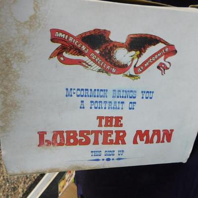 McCORMICK'S THE LOBSTER MAN DECANTER FROM 1979