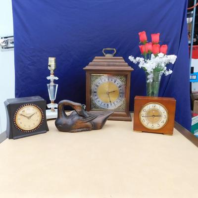 SUPER COOL OLD TELECHRON SELECTOR CLOCK AND WESTCLOX CLOCKS AND OTHER NEAT VINTAGE ITEMS