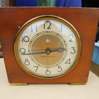 SUPER COOL OLD TELECHRON SELECTOR CLOCK AND WESTCLOX CLOCKS AND OTHER NEAT VINTAGE ITEMS