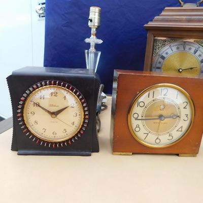 SUPER COOL OLD TELECHRON SELECTOR CLOCK AND WESTCLOX CLOCKS AND OTHER NEAT VINTAGE ITEMS