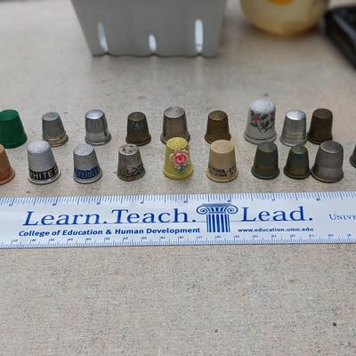 Set of Vintage Thimbles