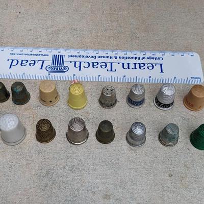 Set of Vintage Thimbles