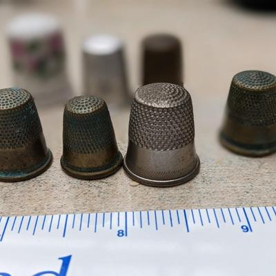 Set of Vintage Thimbles