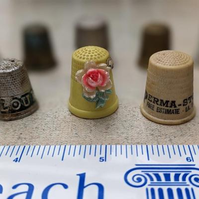 Set of Vintage Thimbles