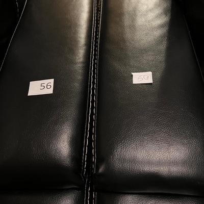 2 Showtime Black Home Theater Power Recliners Chairs