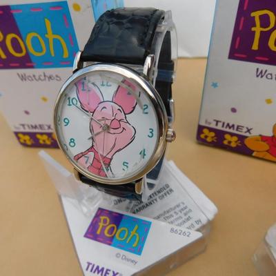 DISNEY'S POOH TIMEX WATCHES