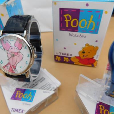 DISNEY'S POOH TIMEX WATCHES