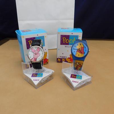 DISNEY'S POOH TIMEX WATCHES