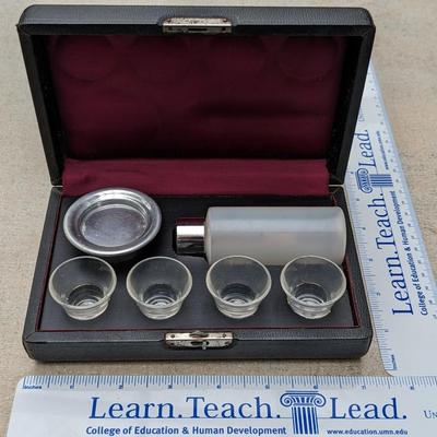 Vintage Portable Travel Communion Set House Call Last Rites