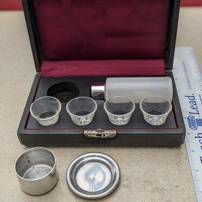 Vintage Portable Travel Communion Set House Call Last Rites