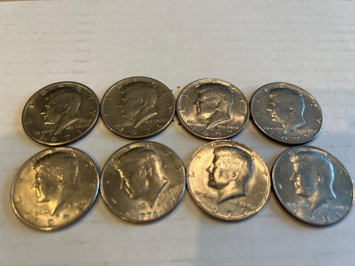 Kennedy half dollars | EstateSales.org