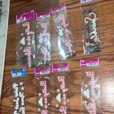 lot of 8 disney quotes stickers