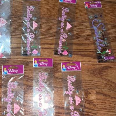 lot of 8 disney quotes stickers
