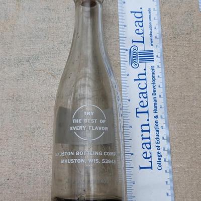 Vintage Well's Beverage Bottle with Cork
