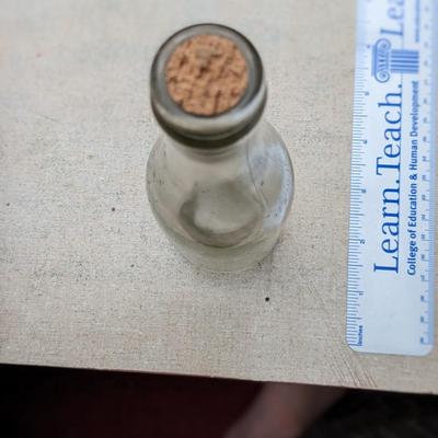 Vintage Well's Beverage Bottle with Cork