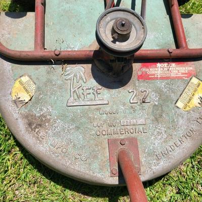 Vintage Kee Commercial Push mower