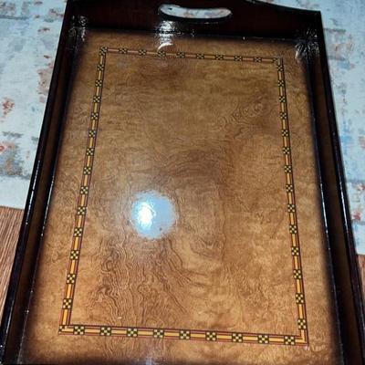 vintage decor tray
