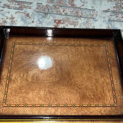 vintage decor tray