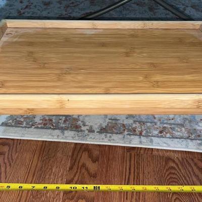 foldable decor tray / or breakfast in bed tray