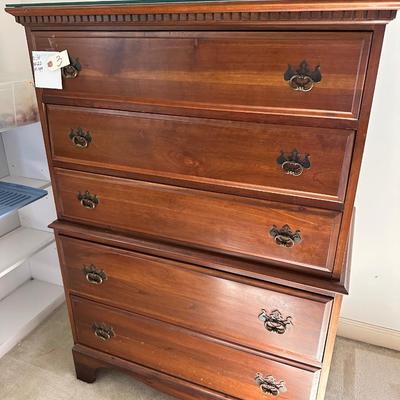 Solid Cherry 5 Drawer Chest