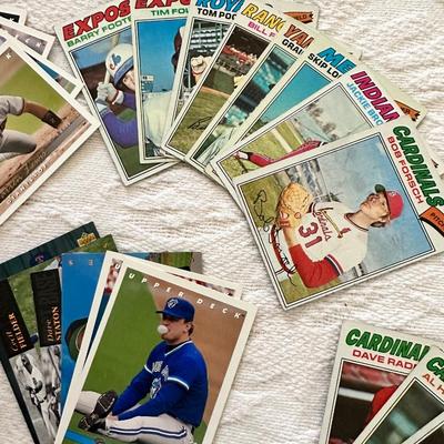 Vintage Baseball Card Lot