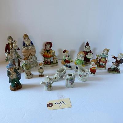 Minatare Vintage Figurine Lot
