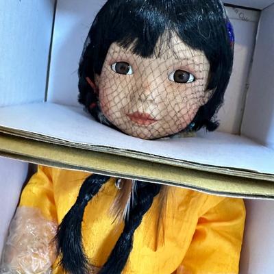 "Golden Flower: by Carol Leroux Doll