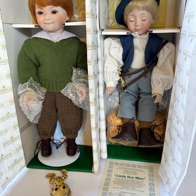 Edwin M. Knowles Two Doll Lot