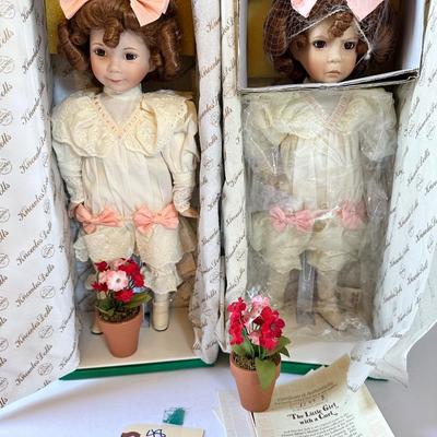 Edwin M. Knowles Two Doll Lot