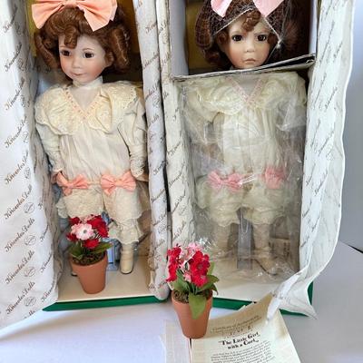 Edwin M. Knowles Two Doll Lot