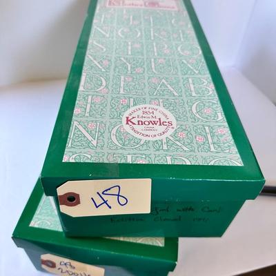 Edwin M. Knowles Two Doll Lot
