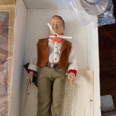 Effanbee John Wayne Collectible Doll